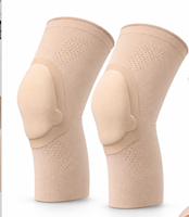 Genouillères de ballet de haute qualité, respirantes, légères, en nylon flexible, antidérapantes, anti-collision, genouillères de danse sportive