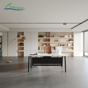 Bureau de direction moderne modulaire personnalisé, bureau de direction haut de gamme, table de bureau de luxe pour bureau à domicile - Product Image 1