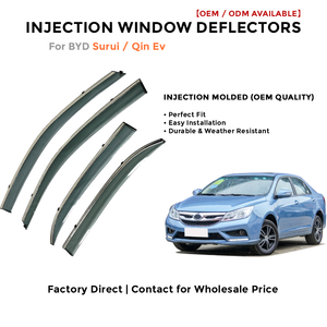 Deflectores de Ventana Laterales para Toyota LC200 2008-2019 Protector de Lluvia Accesorios de Coche - Product Image 2