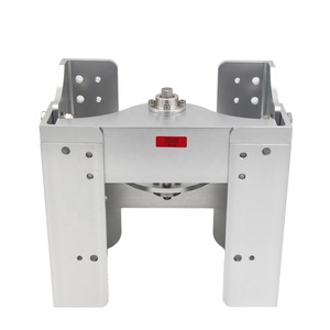 Nouveaux accessoires nautiques Winibo 1000Kg Plaque supérieure de support de levage pour <span class=keywords><strong>moteur</strong></span> <span class=keywords><strong>hors</strong></span>-<span class=keywords><strong>bord</strong></span> de yacht, réglable manuellement, anodisé blanc - Product Image 1