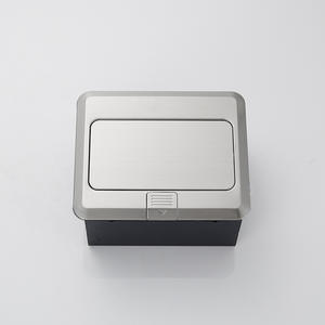 <span class=keywords><strong>Prise</strong></span> de courant encastrée moderne, montage au sol, <span class=keywords><strong>double</strong></span> <span class=keywords><strong>prise</strong></span> allemande, montage encastré, coque en acier inoxydable - Product Image 5