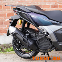 Solution tout-en-un pour les motos VOGE SR150S : protection de pare-chocs, protection d'échappement, barre anti-chute en acier carbone, barres de protection du moteur