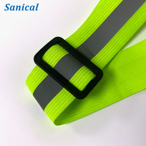 เสื้อกั๊กสะท้อนแสงนิรภัย Sanical ระดับ ANSI Class 2 ระบายอากาศได้ กันน้ำ ปรับแต่งโลโก้ได้ ผลิตจากโพลีเอสเตอร์อ๊อกซ์ฟอร์ด - Product Image 4