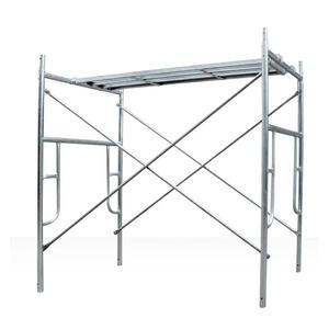 <span class=keywords><strong>Andamio</strong></span> Móvil de Acero Galvanizado de Cuatro Barras, Estilo Moderno, Capacidad de Carga de 500 kg, Alta Resistencia, Fácil Montaje, Portátil, 6 pies - Product Image 3