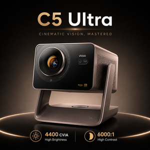 โปรเจคเตอร์ RC Hisense Vidda C5 Ultra 4K 3840*2160 สมาร์ทโฮมโปรเจคเตอร์ 4400 ลูเมนส์ ระดับเรือธงอันดับต้นๆ ของอุตสาหกรรม สำหรับโฮมเธียเตอร์ - Product Image 1
