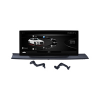 Écran multimédia Aijia 12,3 pouces pour AUDI A4 2017-2019 avec GPS, aide au recul, montage sur tableau de bord, écran tactile, système d'exploitation Android, kit de cadre
