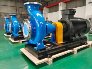 ปั๊มน้ำแบบแรงเหวี่ยงเดี่ยวแบบดูดปลายสำหรับระบบ HVAC และระบบหมุนเวียนน้ำเย็น ดีไซน์ QI BACK PULL OUT สำหรับ EA - Product Image 6