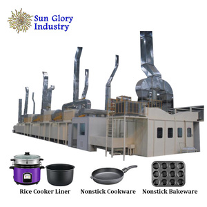 Energy-Saving Eco-Friendly Aluminum Cookware Automatic <strong>Powder</strong> <strong>Coating</strong> Spraying Tunnel Pretreatment System - Product Image 6