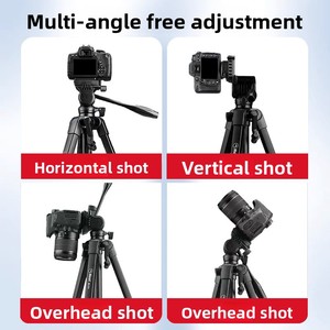Trípode de Aleación de Aluminio NICEDE NT-510 para Cámara DSLR y Smartphone, Portátil, para Fotografía y Videografía, con Capacidad de Captura Superior e Horizontal - Product Image 3