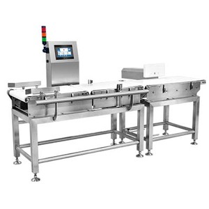 Nhà Máy Giá Đóng Hộp Sản Phẩm Dây Chuyền Sản Xuất Checkweigher Trọng Lượng Kiểm Tra Năng Động Máy Có Trọng Lượng Quy Mô Với Rejector - Product Image 1