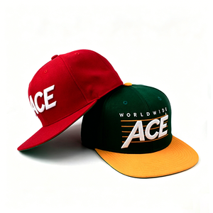 โรงงานหมวก BSCI หมวกแก๊ปปักลายนูน 3 มิติ แบบ Snapback, ปักโลโก้ตามสั่ง หมวกวินเทจ Snapback พร้อมหัวเข็มขัดพลาสติก - Product Image 5