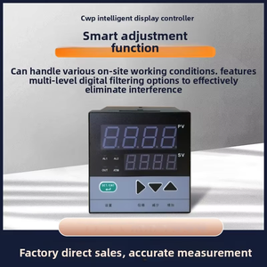 Compteur numérique intelligent monocanal haute précision avec affichage LCD, alarme de niveau de température et sortie de communication - Product Image 1