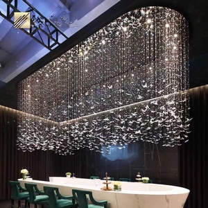 VEKO Lampadari di Cristallo a Farfalla da Soffitto, <span class=keywords><strong>Lampadario</strong></span> di Lusso Moderno per Sala da Pranzo, Produttore di Lampadari - Product Image 4