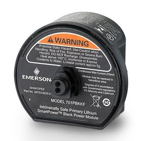 Nouvelle batterie de module SmartPower Emerson 701PGNKF / 701PBKKF pour émetteur sans fil Emerson - Product Image 3