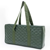 Compagnon de nuit de jeu de couleur personnalisée Ensemble de Mahjong de taille standard Sacs fourre-tout Mahjongg larges avec fermeture à glissière
