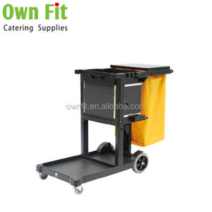 रिंगर बाल्टी सफाई प्लास्टिक ट्राली नीचे-प्रेस डीलक्स चेहरे की विकृति रिंगर - Product Image 4