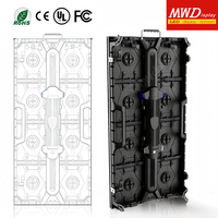 Écran LED intérieur étanche P2.6 avec carte PCB HUB, armoire de maintenance frontale, support d'ascenseur pour affichage directionnel et mur vidéo pour l'éducation