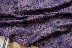 Oferta Especial: Tela Brocada Jacquard Personalizada, Resistente a las Arrugas, Transpirable, <span class=keywords><strong>de</strong></span> Poliéster Metálico <span class=keywords><strong>para</strong></span> Forro <span class=keywords><strong>de</strong></span> Vestidos, Bolsos y Abrigos <span class=keywords><strong>de</strong></span> Mujer - Product Image 4