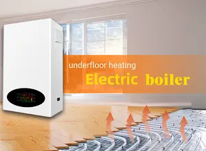 12KW 380v 3 Phases Home Heating Electric Water Boiler Electric Instant Tankless Hot Water Heater With Booster Pumps