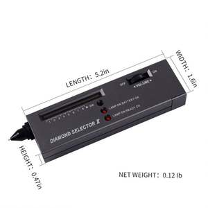 ANDUUK보석 테스트 도구 테스트 장비 하드웨어 수공구 다이아몬드 판별기 테스터 펜 보석 선택기 LED 표시기 - Product Image 4
