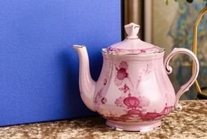 Italian Style Ceramic Tea Set Tea Pot Milk Jug <b>Sugar</b> <b>Bowl</b> Handpainted Tableware <b>For</b> Home Decor Gift - Product Image 2