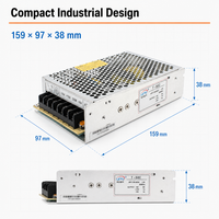 Alimentation à découpage triple sortie 50W 5V 15V -15V T-50C, SMPS AC/DC à trois sorties pour contrôle industriel