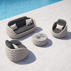 Canapé d'extérieur moderne résistant aux intempéries pour l'aménagement <span class=keywords><strong>de</strong></span> <span class=keywords><strong>jardin</strong></span>, alliant ensemble <span class=keywords><strong>de</strong></span> canapés <span class=keywords><strong>de</strong></span> patio en rotin et ensemble <span class=keywords><strong>de</strong></span> canapés <span class=keywords><strong>de</strong></span> <span class=keywords><strong>jardin</strong></span> en osier - Product Image 2