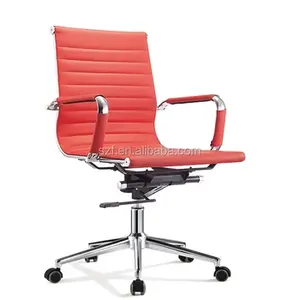 Moderne rotierende mittlere Rückenstühle Konferenz-Schwenk-Bürostuhl