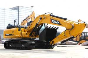 Conception originale, excellent état de fonctionnement, excavatrice lourde SY245H en vente flash SY245H - Product Image 6