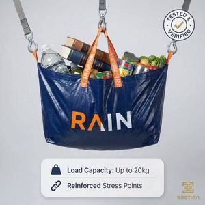 Borsa in Tessuto PP <span class=keywords><strong>di</strong></span> Alta Qualità con Capacità <span class=keywords><strong>di</strong></span> Carico fino a 20kg e Rivestimento Impermeabile - Product Image 5