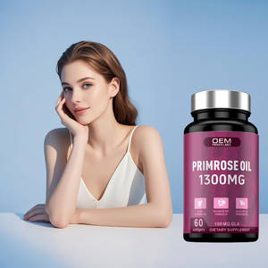 OEM 99% 自然纯野生承诺油素食软胶囊促进健康皮肤月见草油胶囊 - Product Image 2