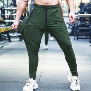 กางเกงแทร็คสำหรับผู้ชายกางเกงกีฬากางเกงลายทางด้านข้างแห้งเร็ว - Product Image 1