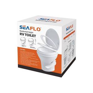 Toilette électrique 12V/24V pour <span class=keywords><strong>camping</strong></span>-<span class=keywords><strong>car</strong></span> avec système de chasse d'eau par gravité pour caravane, <span class=keywords><strong>camping</strong></span>-<span class=keywords><strong>car</strong></span>, remorque, fourgonnette de <span class=keywords><strong>camping</strong></span> - Product Image 2