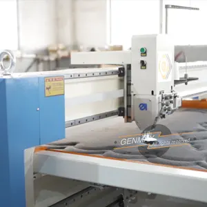 Máquina de acolchoamento com agulha única, máquina automática de acolchoamento de alta velocidade 2022