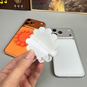 Soporte Creativo para Teléfono Celular con Forma de Girasol, Ventosa de Silicona, Soporte de Succión para Vidrio, Soporte Antideslizante con Adhesivo Trasero - Product Image 3
