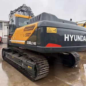 Excavatrice sur chenilles Hyundai 330LC-9C d'occasion, 33 tonnes, moteur Cummins d'origine Corée du Sud - Product Image 1