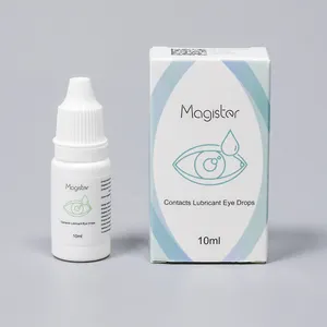Magister farbige Kontakte Schmiermittel Augentropfen Augenpflege Kontaktlinsen 10ML Unterstützung OEM ODM lentes de contacto lentilles