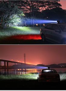 Spot 1km IP65 7 pulgadas 50W reflector led pequeño volumen Luz de búsqueda Marina luz de trabajo LED con control de degradación - Product Image 6