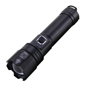 26650/18650 Battery Bright Flashlight 5 Lighting Modes 1000 M LED Rechargeable Battery Ni-mh Aluminum Alloy Emergency 70 DC 6V