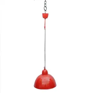 Rood Glanzend Hanglamp Diner Hanglamp