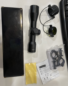 FOCUHUNTER 전술용 7.5인치 길이 4X32 질소 충전 스코프 25.4mm 하이 프로파일 스코프 링 알루미늄 야외 광학 스코프 - Product Image 6