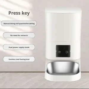 पालतू स्मार्ट पर्यावरण के अनुकूल प्लास्टिक कुत्ते कटोरे स्वचालित चार्ज फूड डिस्पेंसर कैमरा नहीं खाना खाने के लिए उच्च परिभाषा रिकॉर्ड - Product Image 3