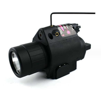 Lampe de poche intégrée laser rouge réglable à LED M6
