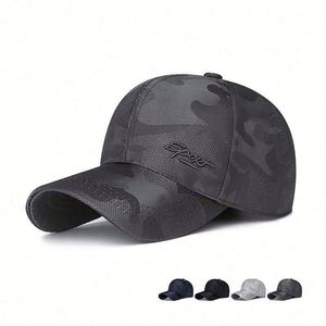 Gorra de Béisbol de Moda con Estampado de Camuflaje Brillante para Primavera y Otoño, Gorra de Béisbol Original para Hombre y Mujer, Ajustable, con Visera Curva - Product Image 1
