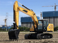 Excavatrice lourde haute performance d'origine SY215C 21,5 tonnes 20 tonnes pour la réparation routière et l'exploitation de carrières