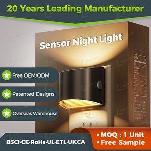 Veilleuse murale LOHAS Up&Down Lighting, mini lampe de nuit pour bébé, avec capteur crépusculaire, <span class=keywords><strong>LED</strong></span>, pour chambre, couloir, cuisine - Product Image 2