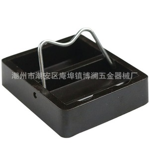 Vente directe d'usine de support de fer à souder carré compact avec éponge, support de fer à souder carré pour table, support universel pour fer à souder - Product Image 4