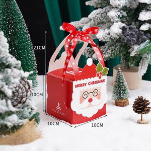 Sıcak satış noel partisi malzemeleri küçük ambalaj hediye çantası şeker kurabiye kutusu - Product Image 5