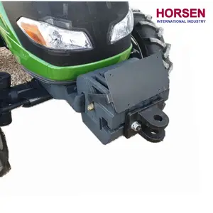 Horsen中国制造的高品质40 HP 50 HP 55 HP 4 WD ac cabni农用拖拉机和拖拉机前端装载机