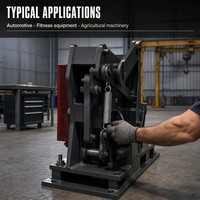 Ressorts de tension spirale en acier à ressorts sur mesure avec crochets, certifiés RoHS et ISO pour machines industrielles et automobiles
